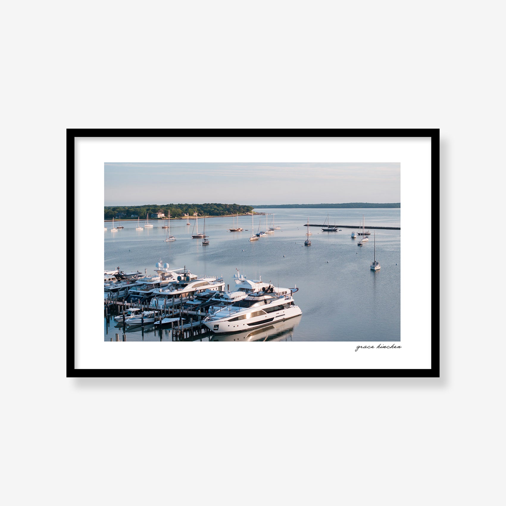 Morning Light on Sag Harbor Bay