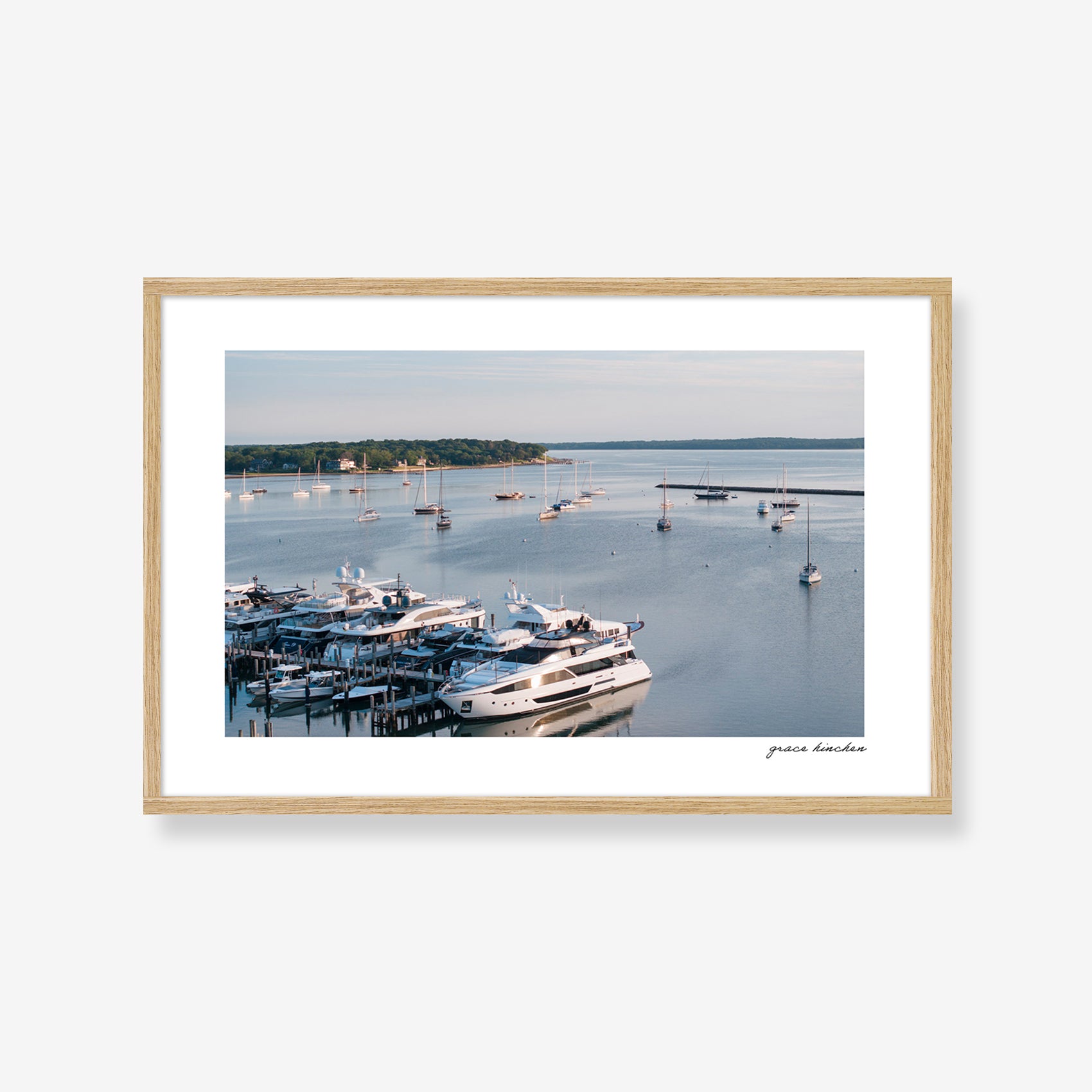 Morning Light on Sag Harbor Bay
