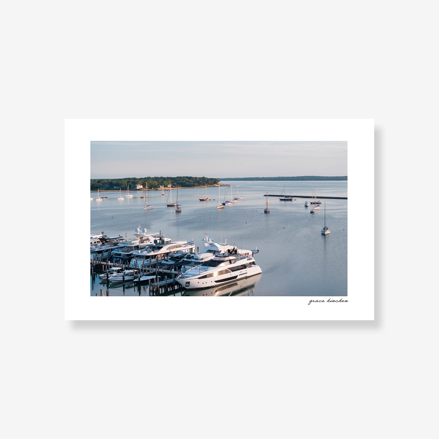 Morning Light on Sag Harbor Bay