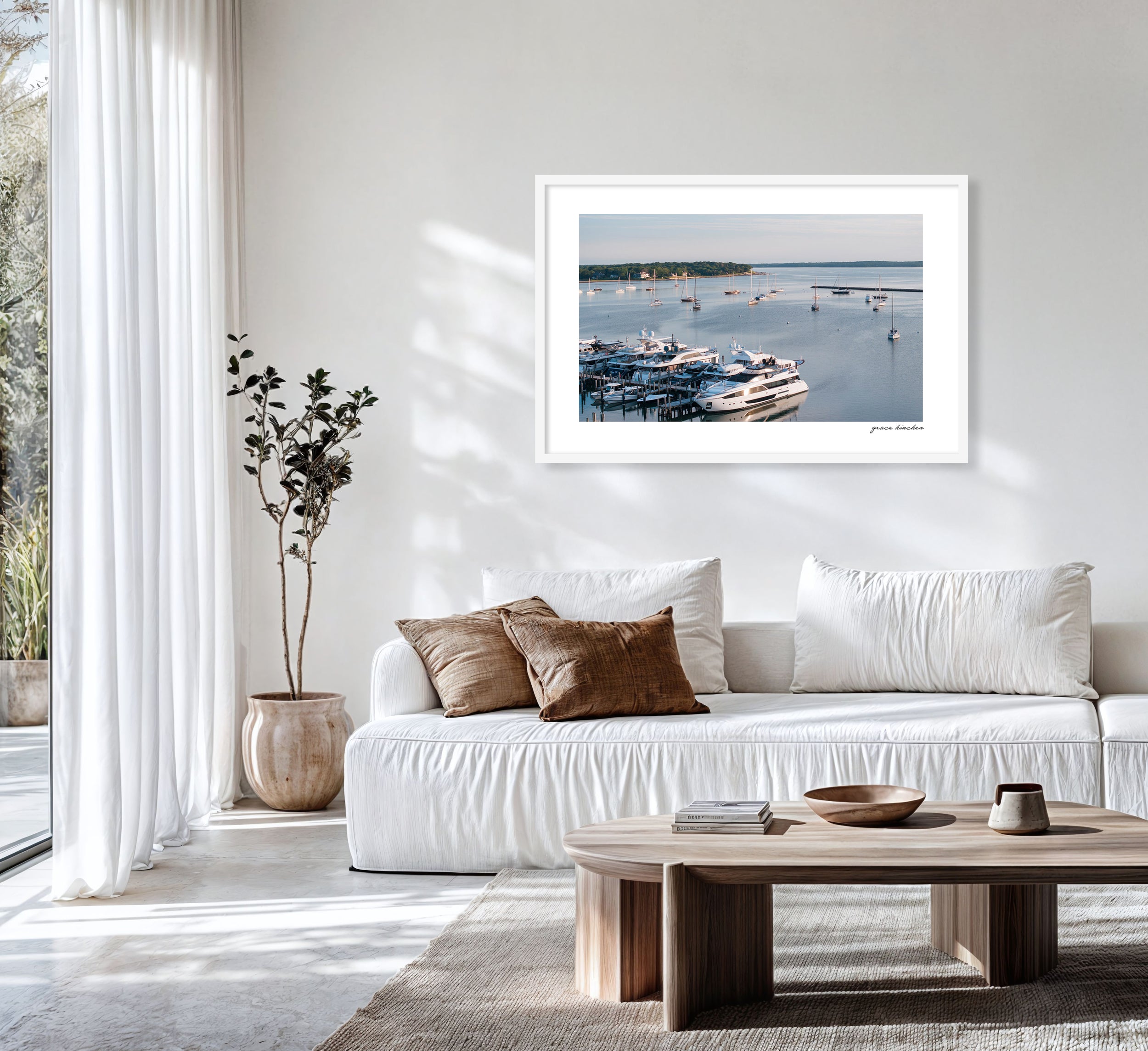 Morning Light on Sag Harbor Bay