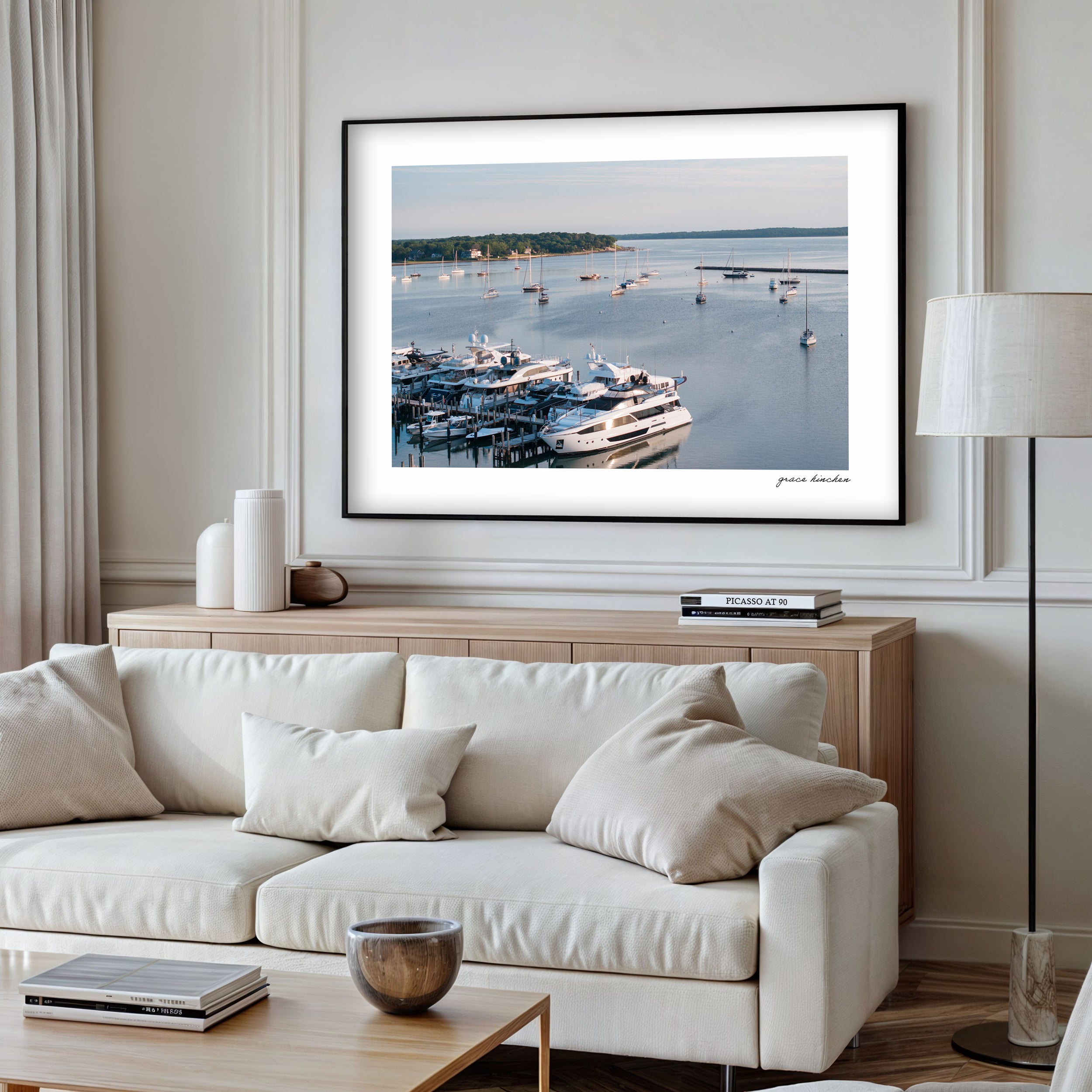 Morning Light on Sag Harbor Bay