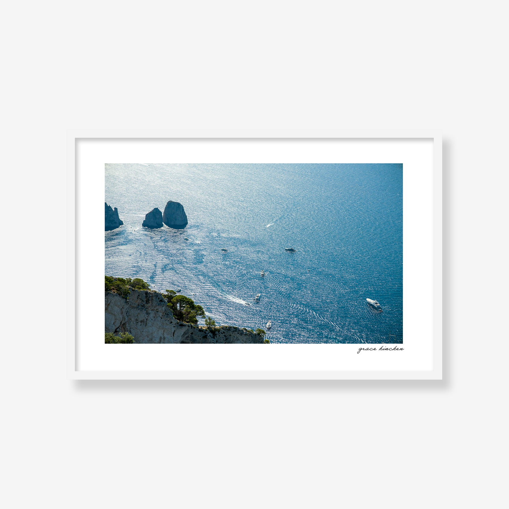 Looking Out from Anacapri