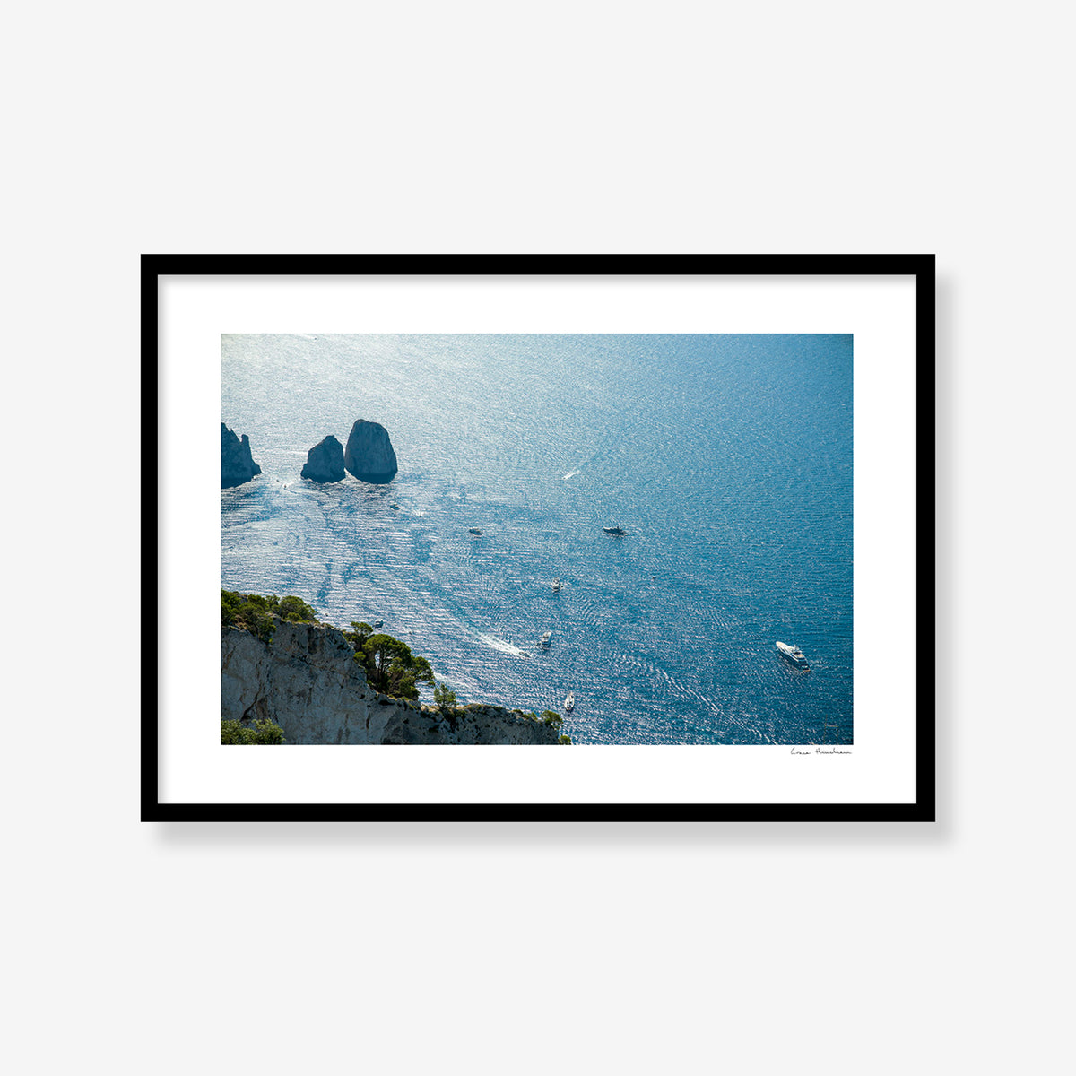 Looking Out from Anacapri