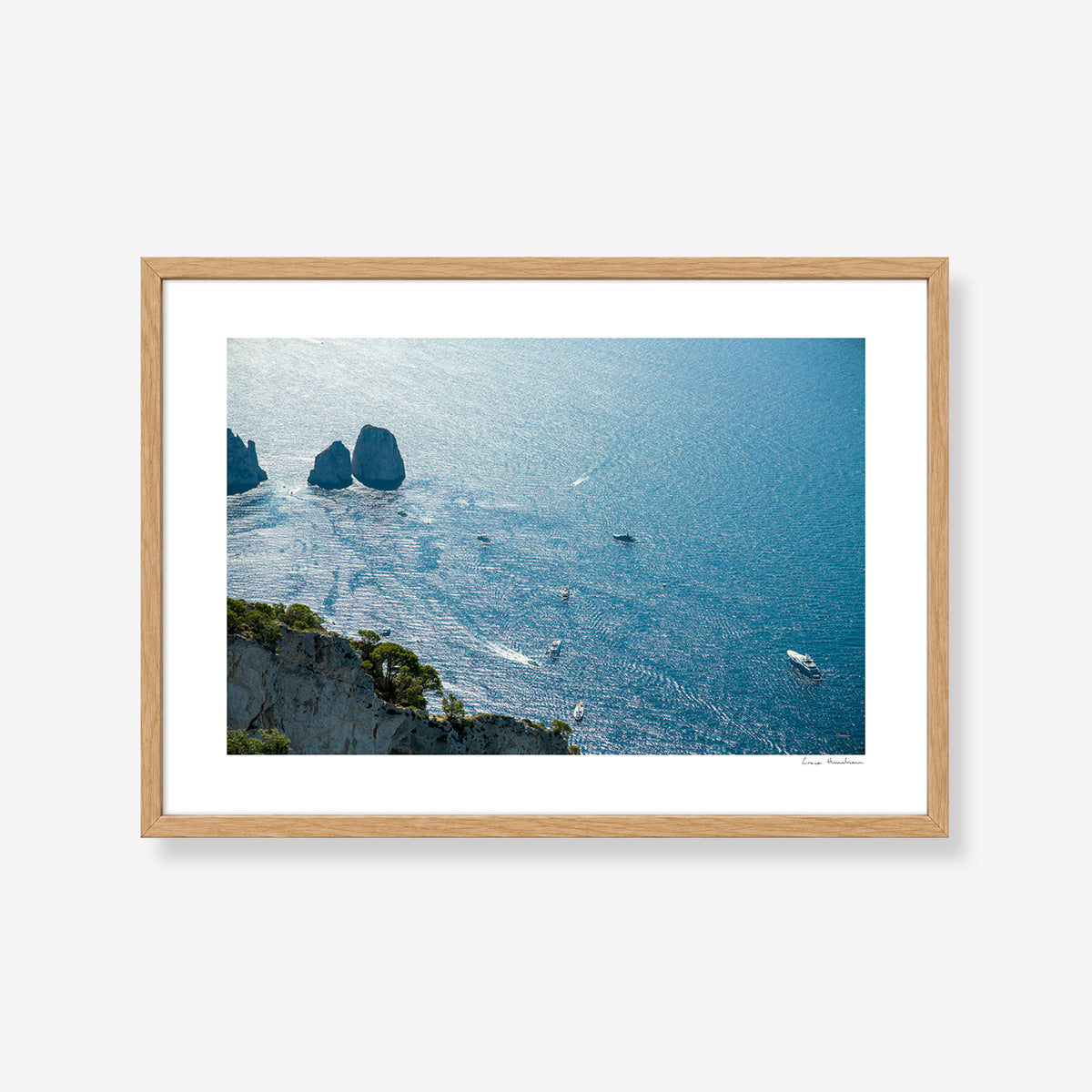 Looking Out from Anacapri