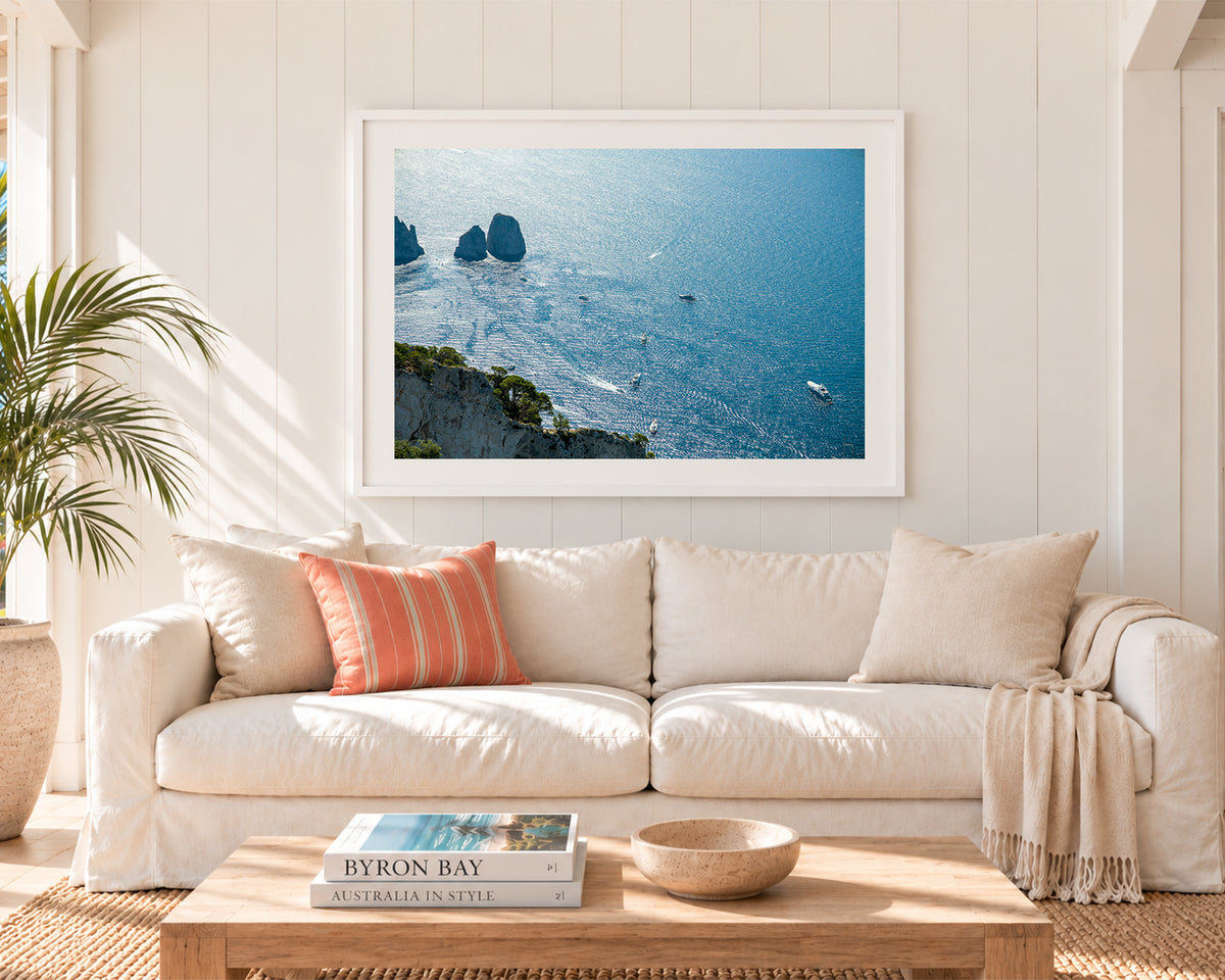 Looking Out from Anacapri