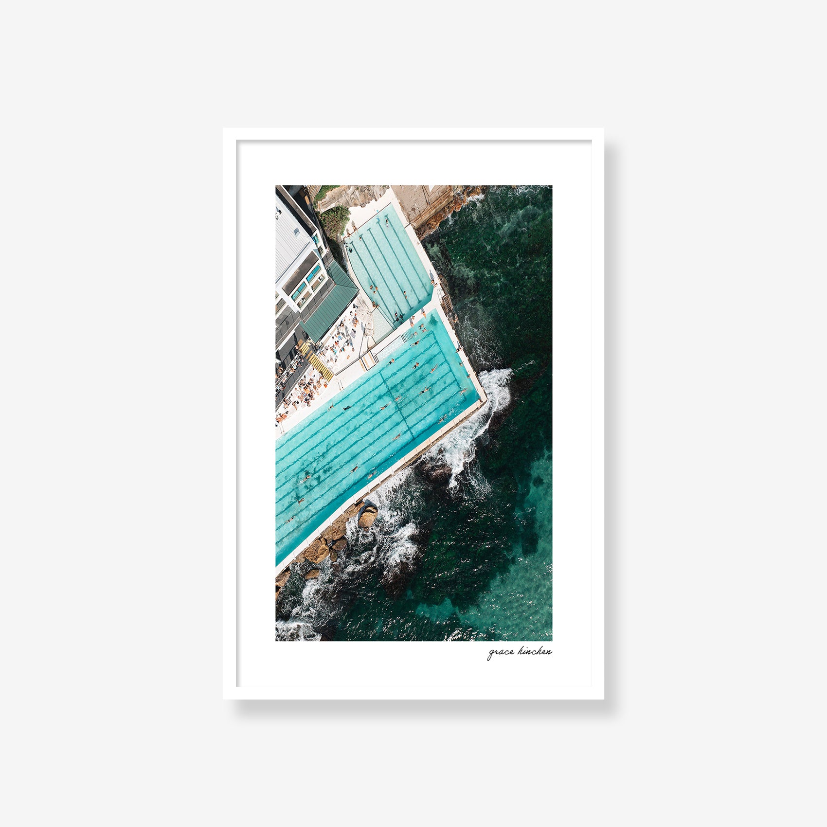 Bondi Icebergs Aerial