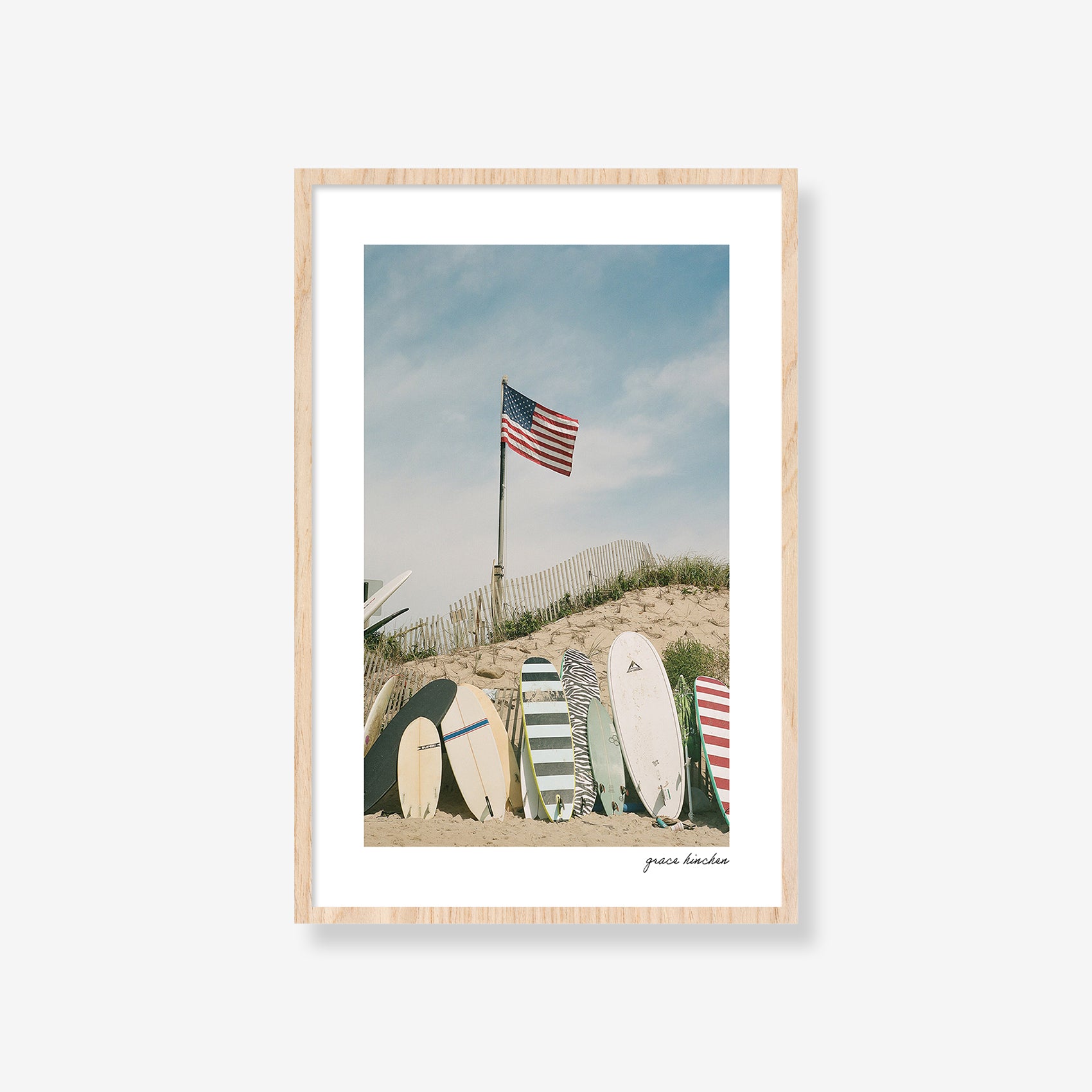 120mm American Flag