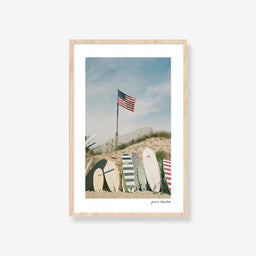 120mm American Flag