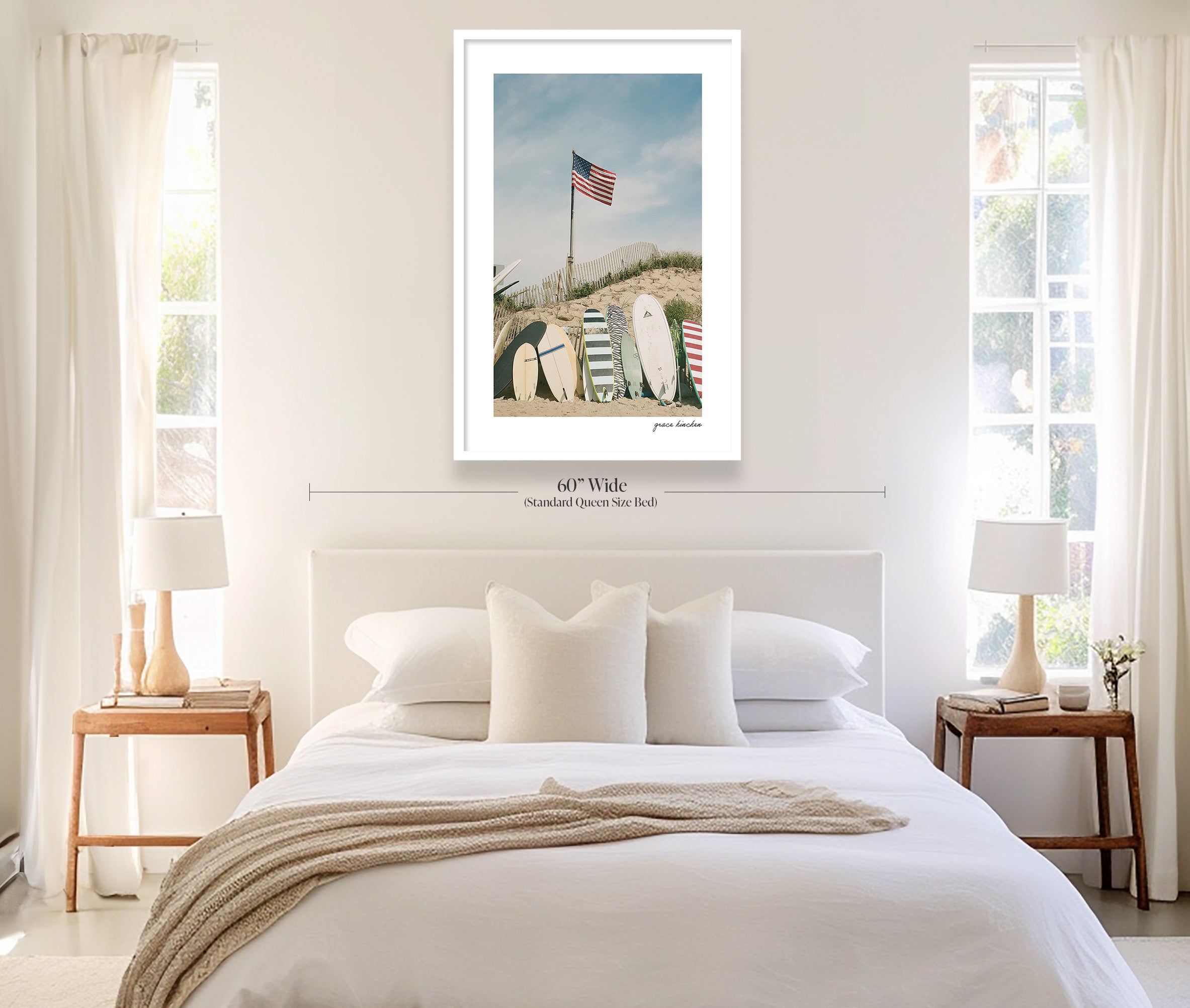 120mm American Flag